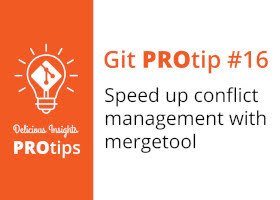 Git protip: speed up conflicts management with mergetool