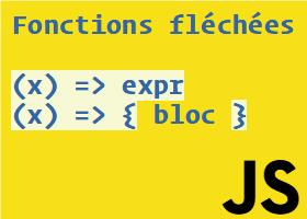 Les fonctions fléchées en JavaScript