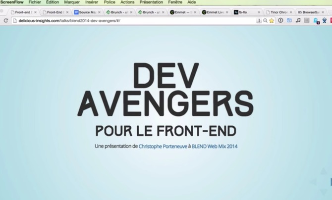 Vidéo de « [Dev Avengers pour le web front] »